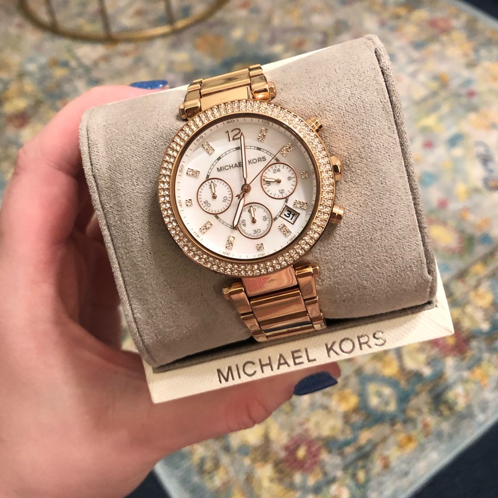 Parker Rose Gold-Tone Watch